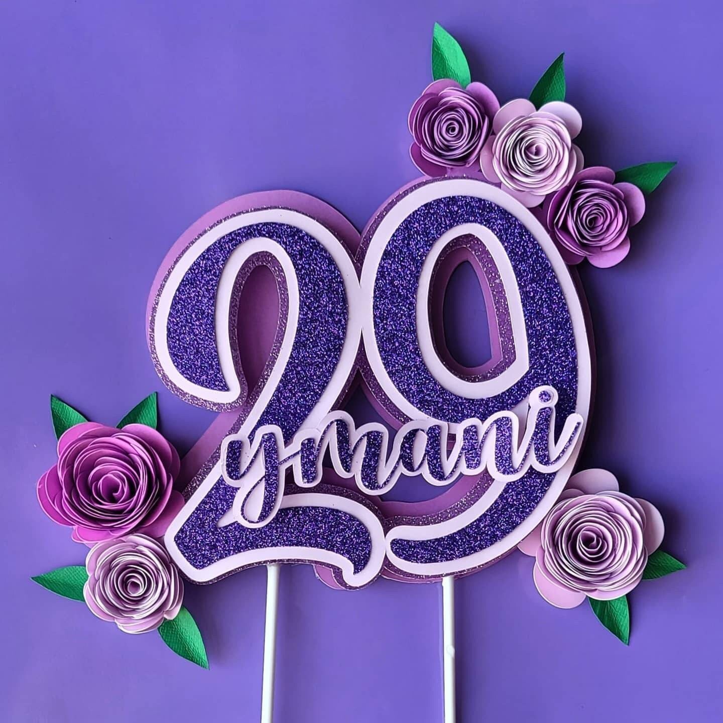 large number cake topper