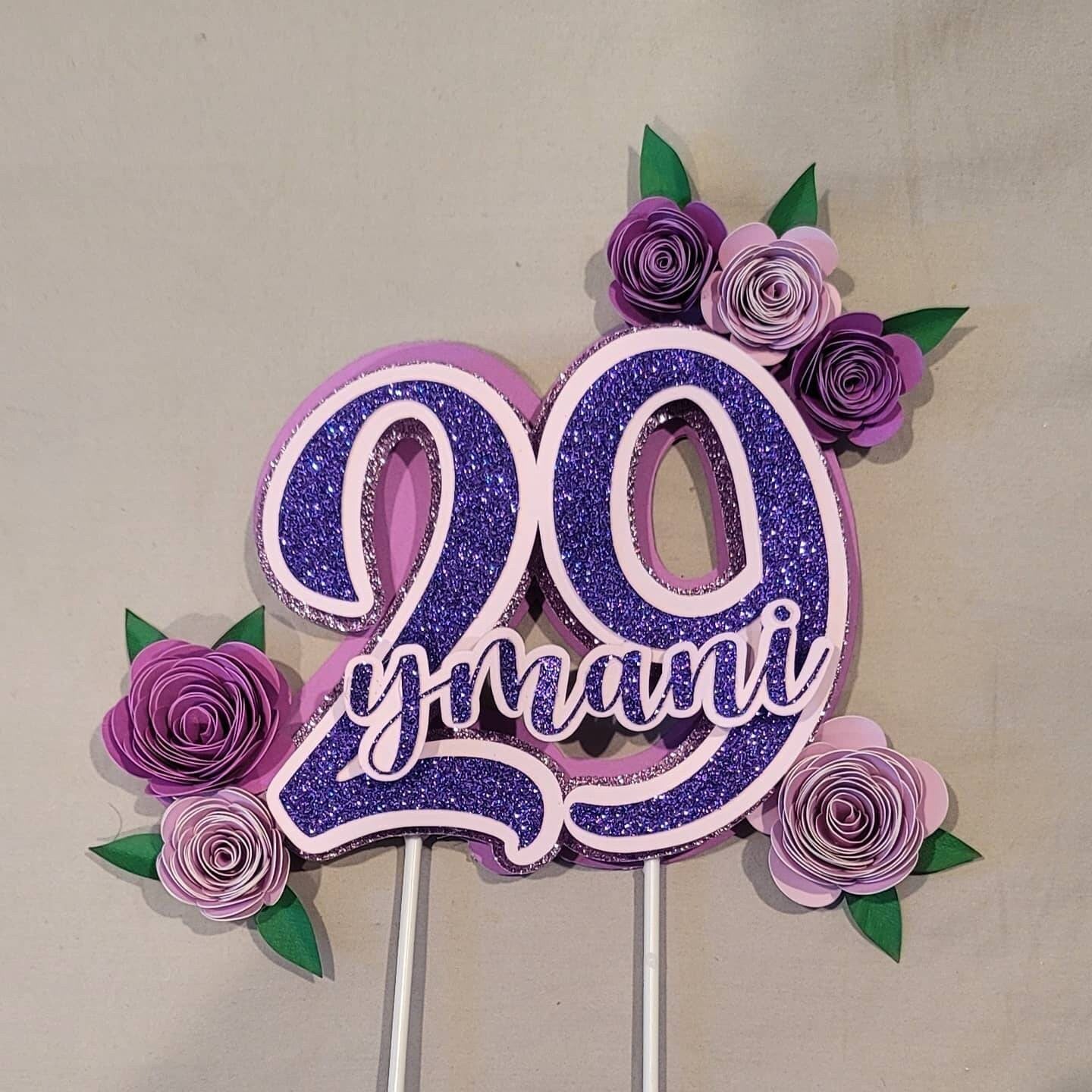 large number cake topper