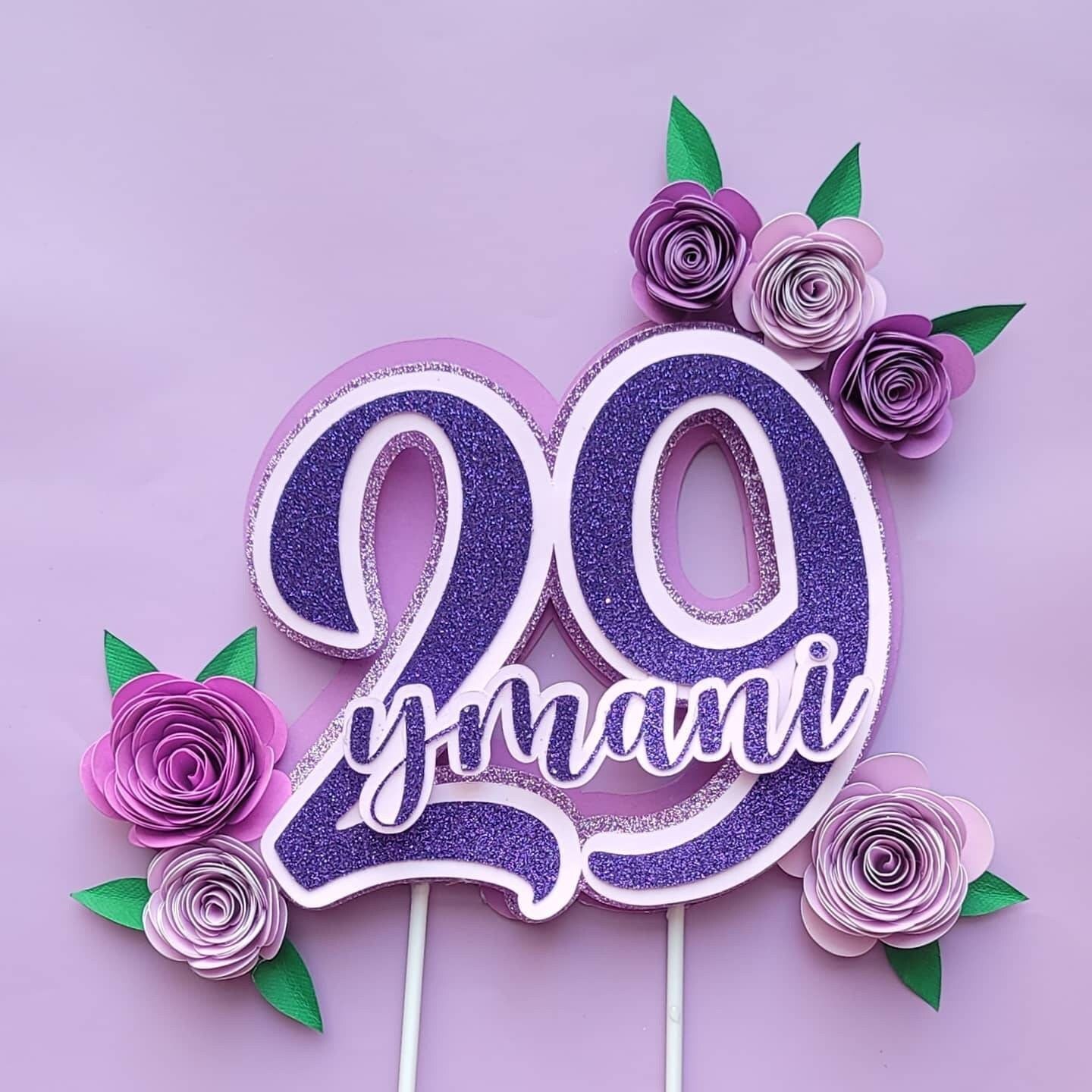 large number cake topper